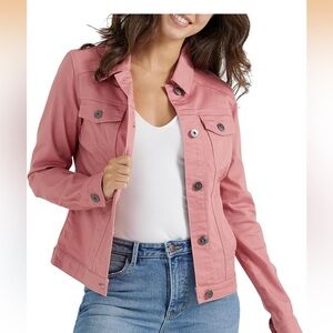 Wrangler  authentic | Women's Blush Jean Jacket size XS
